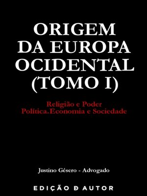 cover image of ORIGEM DA EUROPA OCIDENTAL (Tomo I)